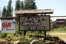 Photo showing Glacier Campground MT