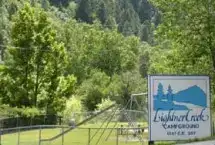 Photo showing Lightner Creek Campground and Cabins