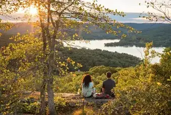 Photo showing Lake Waramaug State Park Campground