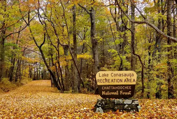 Photo showing Lake Conasauga Camping